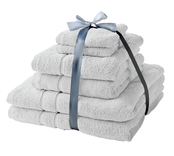 Buy HOME Zero Twist 6 Piece Towel Bale White at Argos.co.uk Your