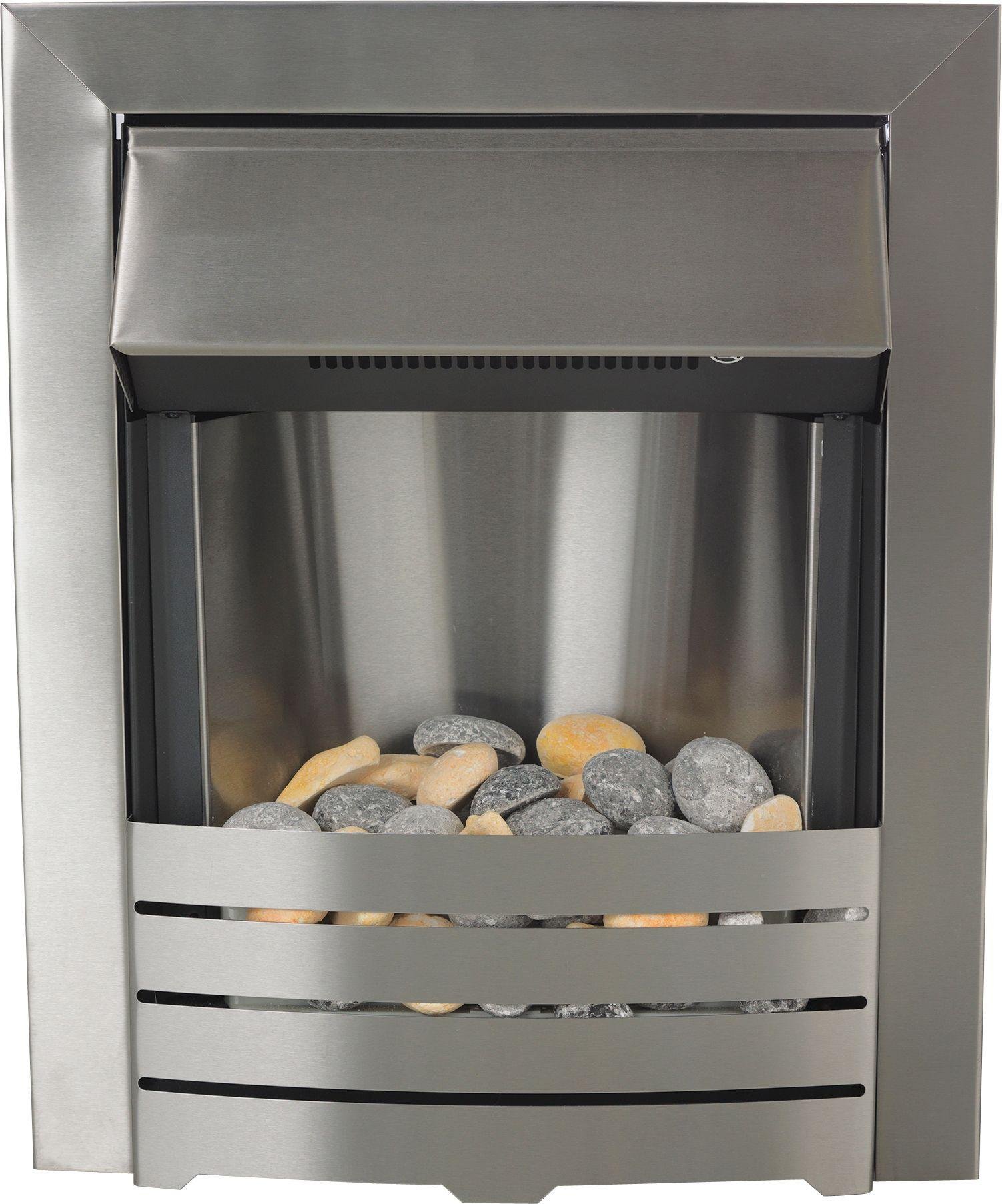 Buy Adam Helios 2kW Electric Inset Fire Brushed Steel at Argos.co.uk