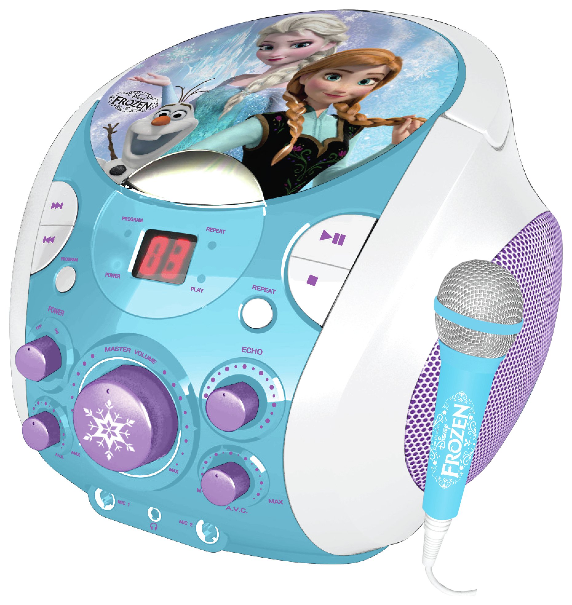Frozen Portable Karaoke Machine Blue. Review Review Electronics