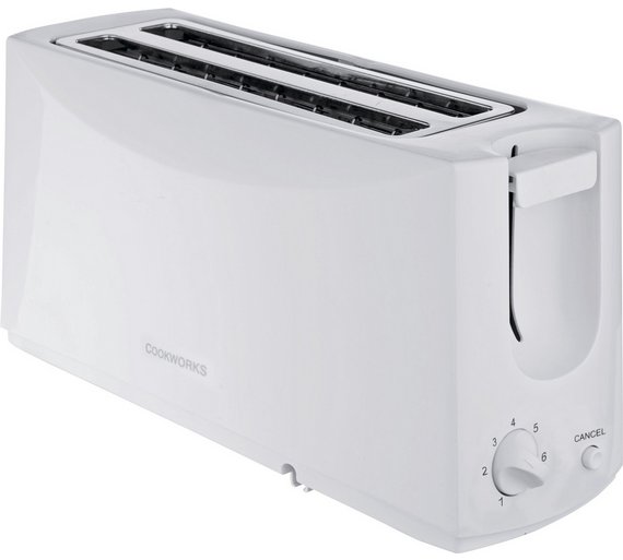 Buy Simple Value 4 Slice Toaster White at Argos.co.uk Your Online