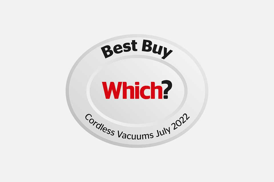 The white circular logo of Which? Best Buy and Which? written in red.