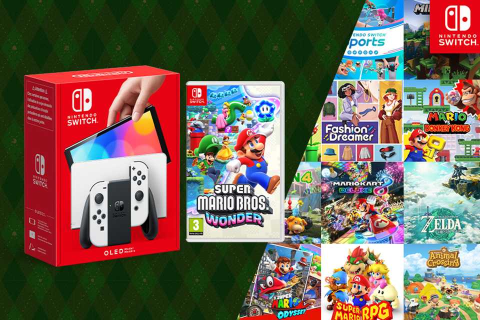 Endless fun for all the family. Play Super Mario Bros. Wonder on Nintendo Switch OLED.