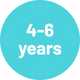 4 - 6 years.