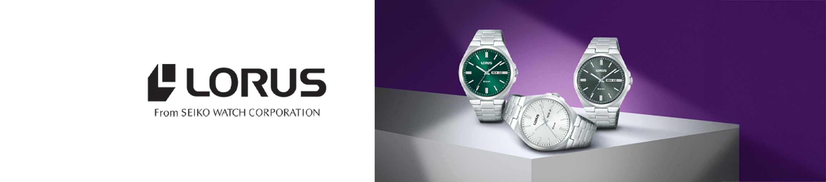 Lorus. From seiko watch corporation.
