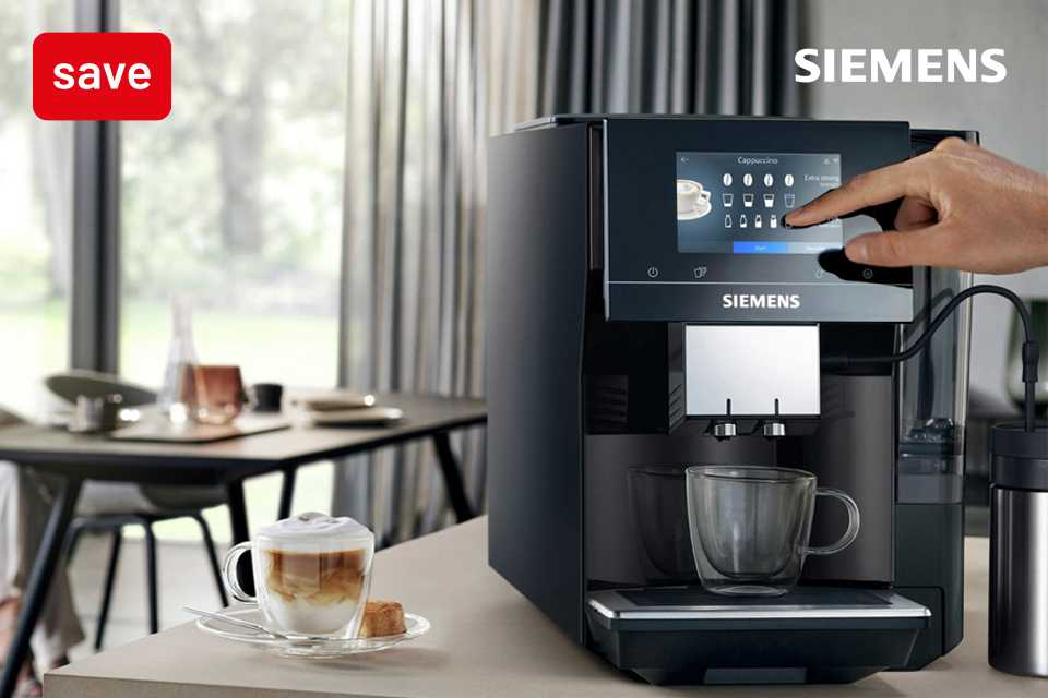 Save 15% on selected Siemens appliances use code COFFEE at checkout.
