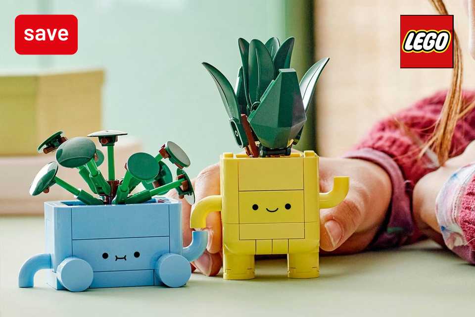 Save up to 25% on selected LEGO® sets.
