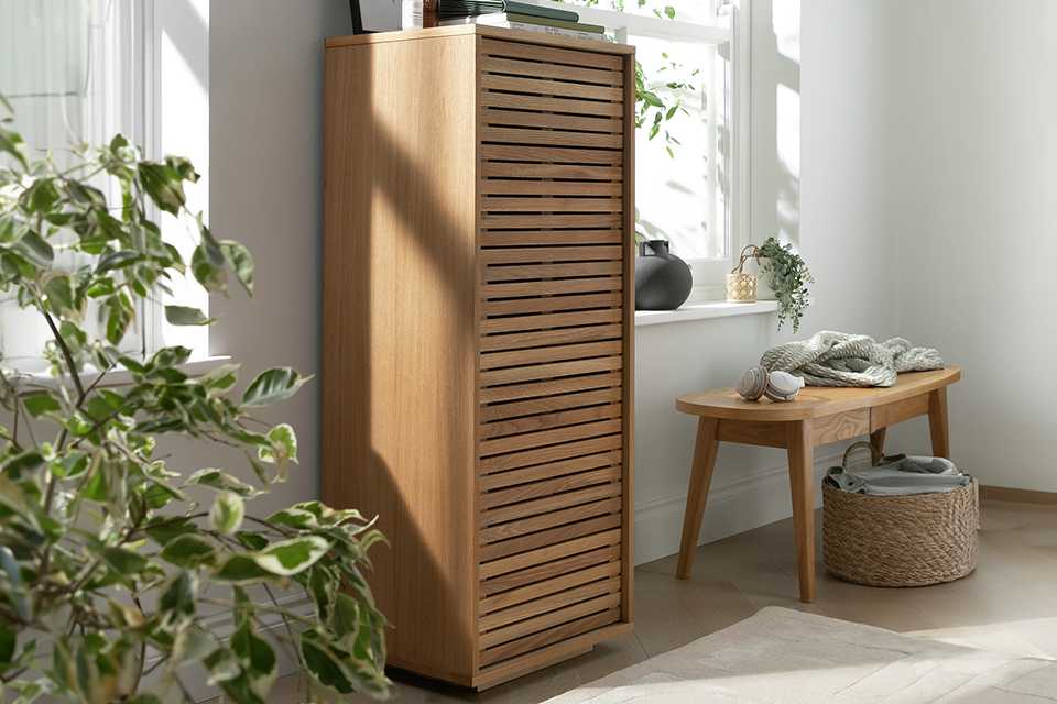 Habitat Max 6 Drawer Tallboy - Oak.