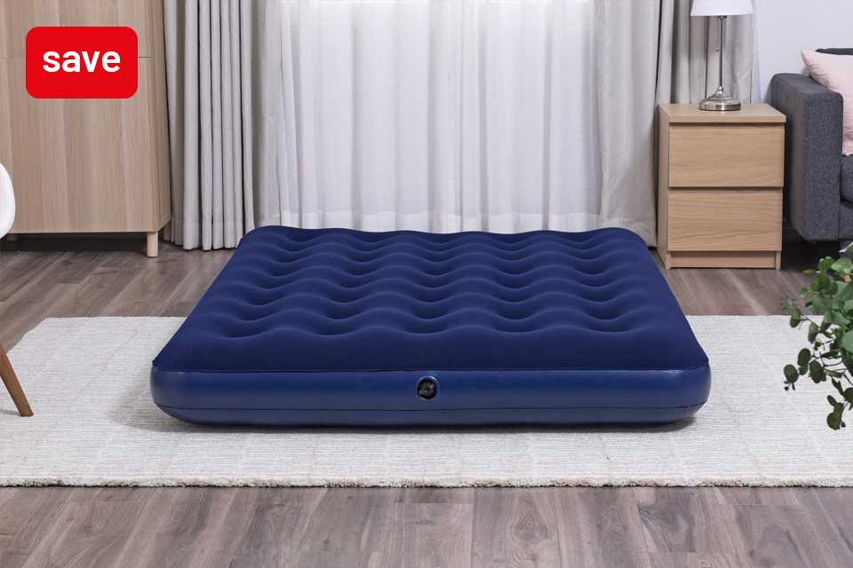 Save 20% on selected airbeds, tables and sleeping bags. Relax, recharge, and enjoy the savings.