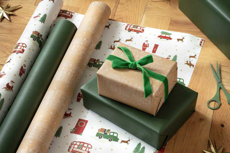 Wrap up the joy. Don't forget your wrapping paper.