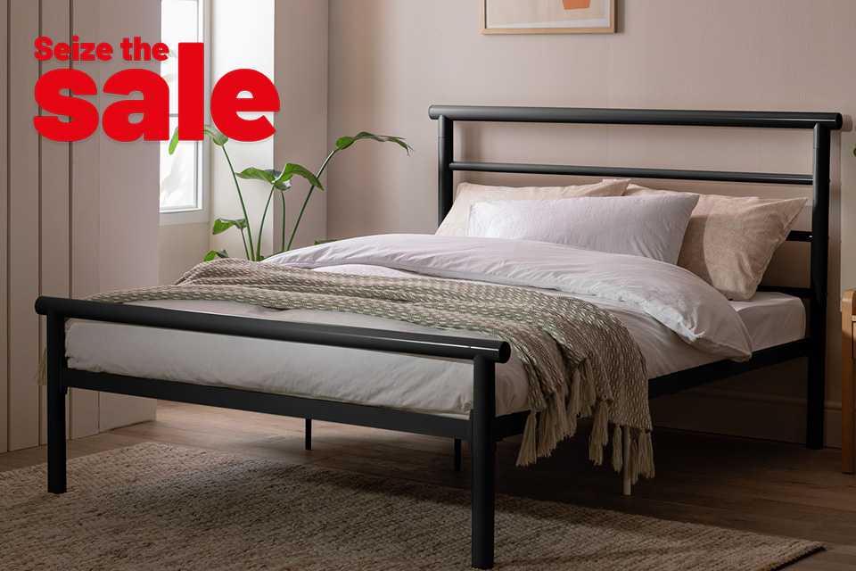 Save up to 50% on selected frames and guest beds. Perfect for guests staying over.