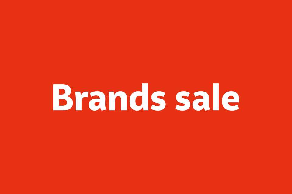 Brands sale. Shop now.