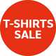 T-shirts sale.