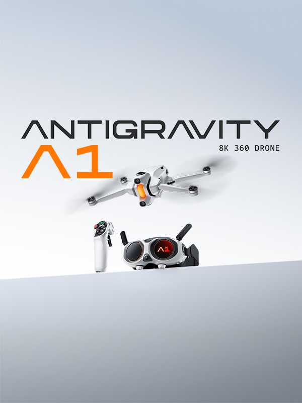 New Insta360's new antigravity drone.