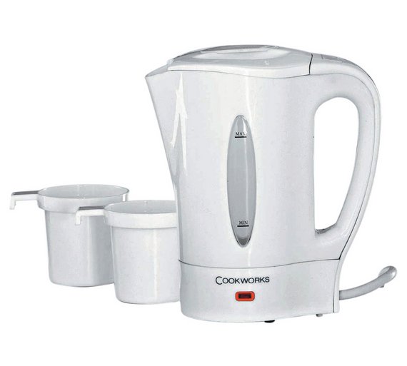 Buy Cookworks Y600 White Travel Kettle at Argos.co.uk Your Online