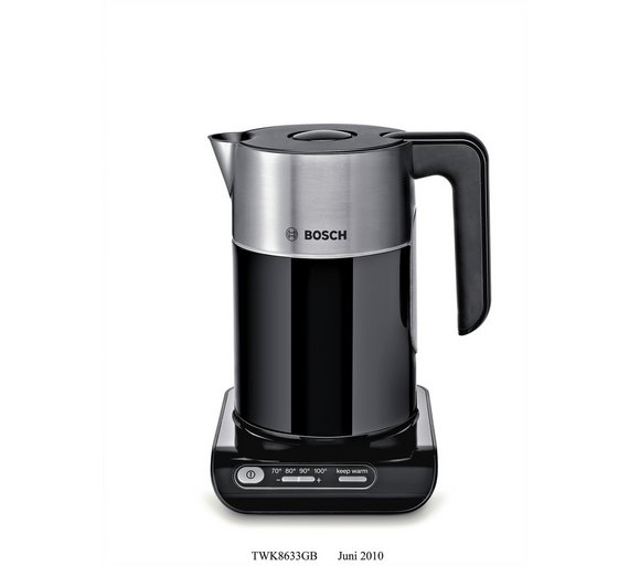 Buy Bosch TWK8633GB Styline Black Kettle at Argos.co.uk Your Online