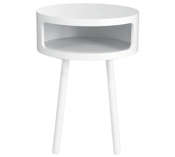 Buy Habitat Bumble Side Table White at Argos.co.uk Your Online Shop