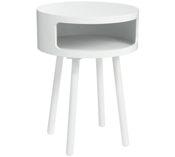 Buy Habitat Bumble Side Table White at Argos.co.uk Your Online Shop