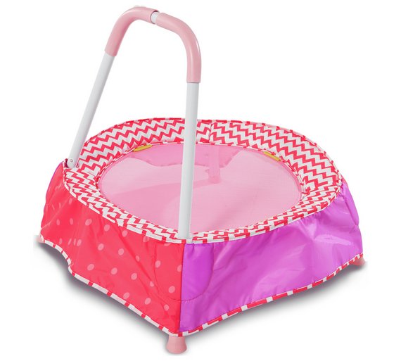 Buy Chad Valley Indoor Kid's Toddler Trampoline Pink at Argos.co.uk