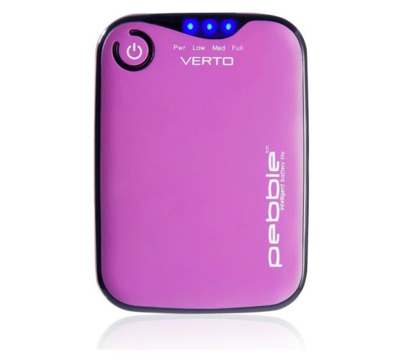 Buy Veho Pebble Verto 3700mAh Portable Power Bank Pink at Argos.co.uk
