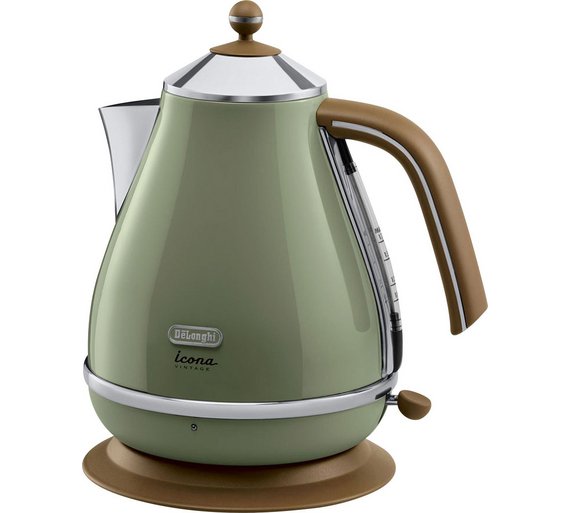 Buy De'Longhi KBOV3001.GR Vintage Icona Kettle Olive Green at Argos