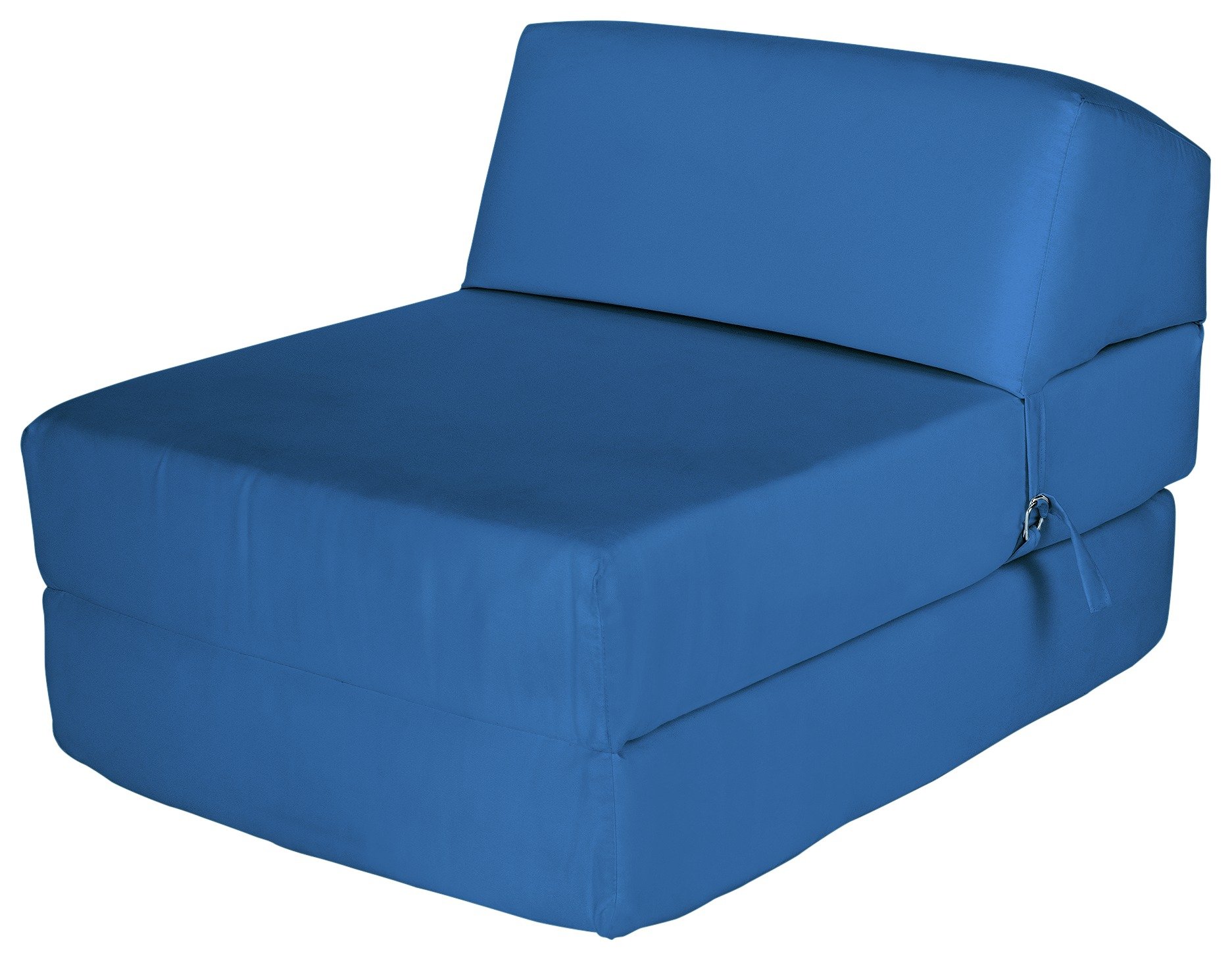 Buy ColourMatch Single Cotton Chairbed Marina Blue at Argos.co.uk