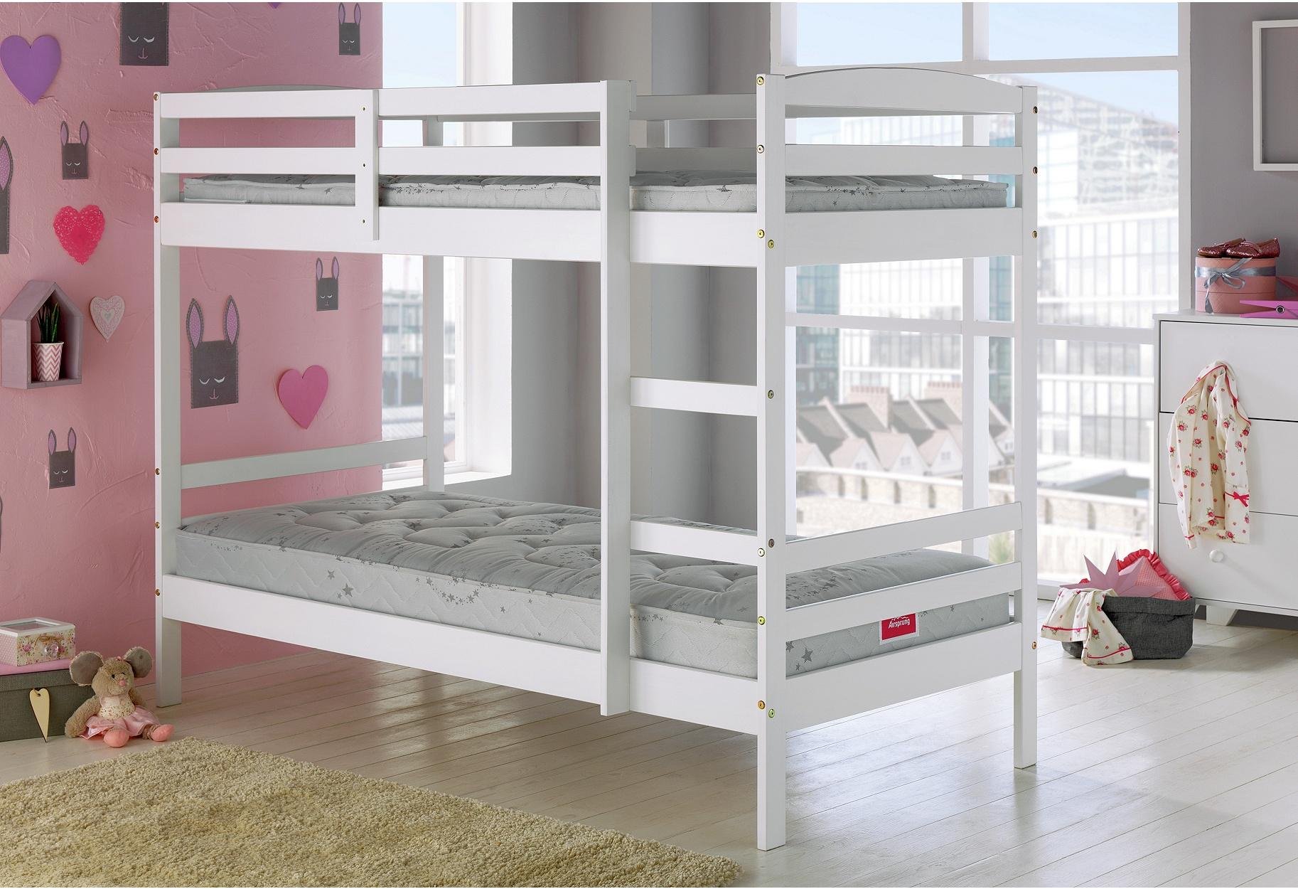 Buy Argos Home Josie Single Bunk Bed Frame White Kids beds Argos