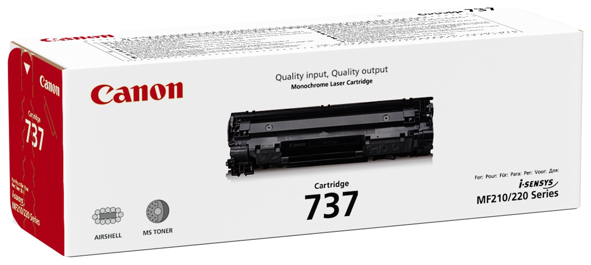 Canon - CRG 737 Black Cartridge Review