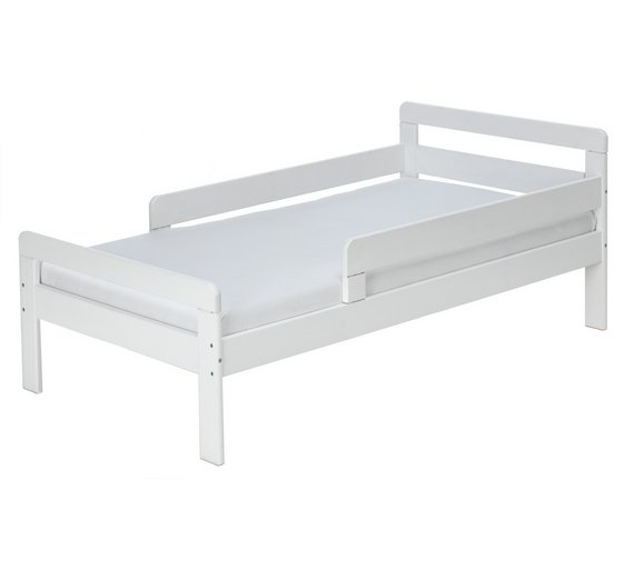 Buy HOME Ellis Toddler Bed Frame White at Argos.co.uk Your Online