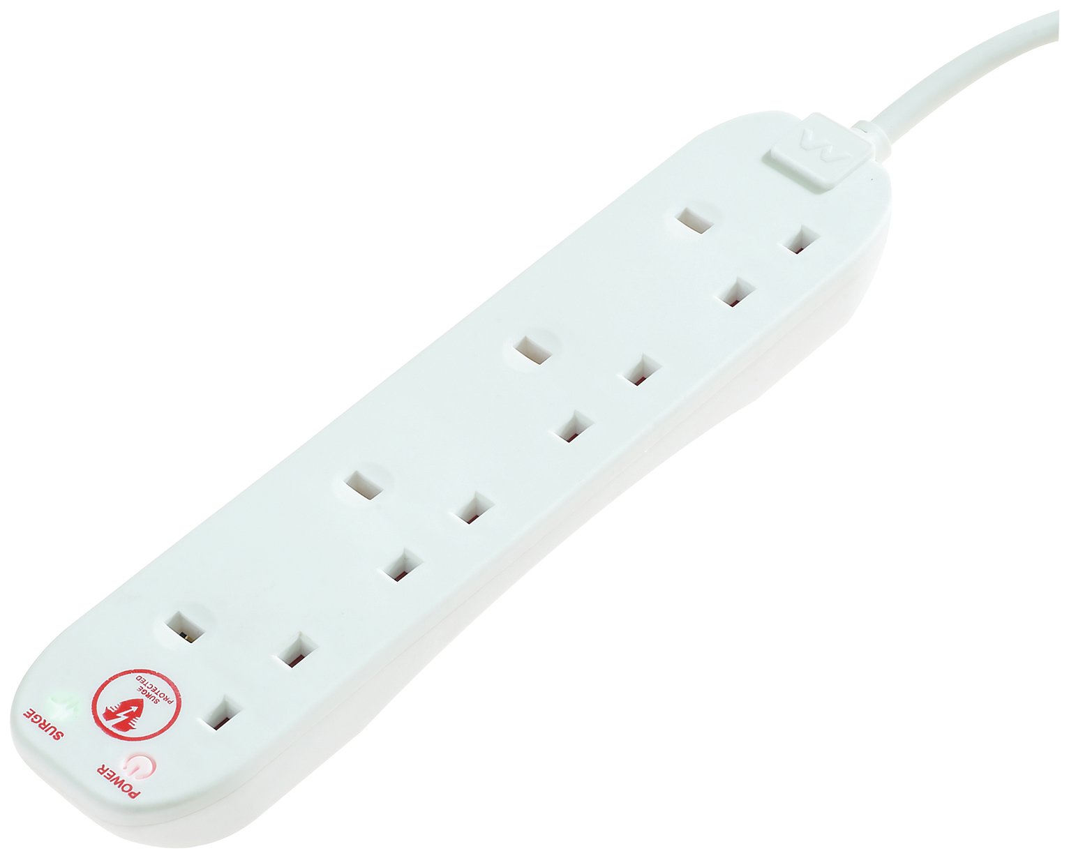 Surge Protected Extension Lead - 1m - 4 Sockets Review