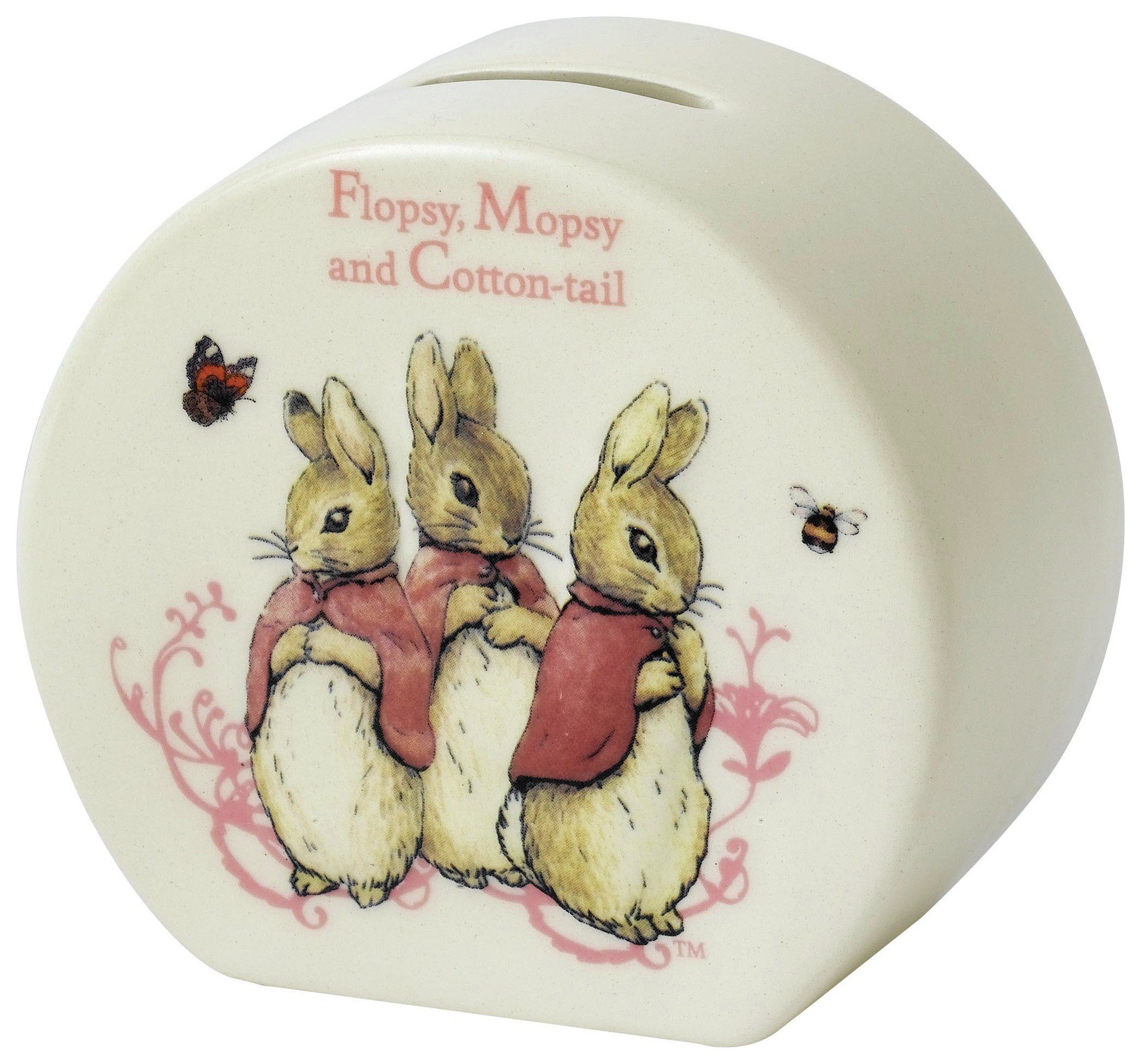 Beatrix Potter Flopsy Mopsy Cotton Tail Money Bank. review