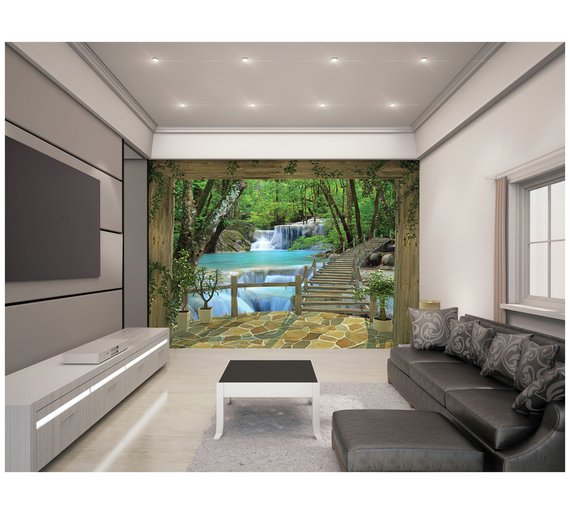 Buy Walltastic Waterfall Wallpaper Mural at Argos.co.uk Your Online