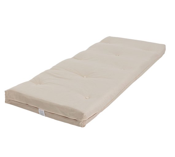 Buy ColourMatch Futon Single Mattress Cotton Cream at Argos.co.uk