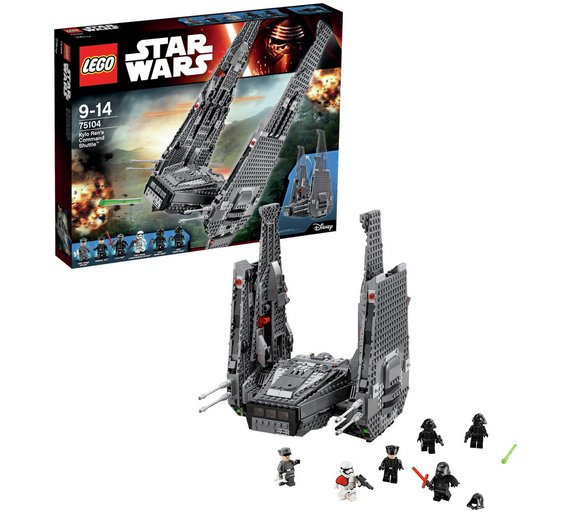 Buy LEGO Star Wars The Force Awakens Kylo Command Shuttle 75104 at Argos.co.uk Your Online