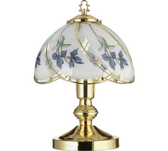 Buy HOME Iris Touch Table Lamp Brass at Argos.co.uk Your Online
