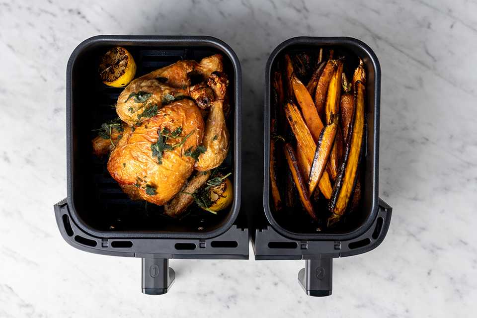 Jamie Oliver Tefal Easy Fry 8.3L Air Fryer Stainless Steel.