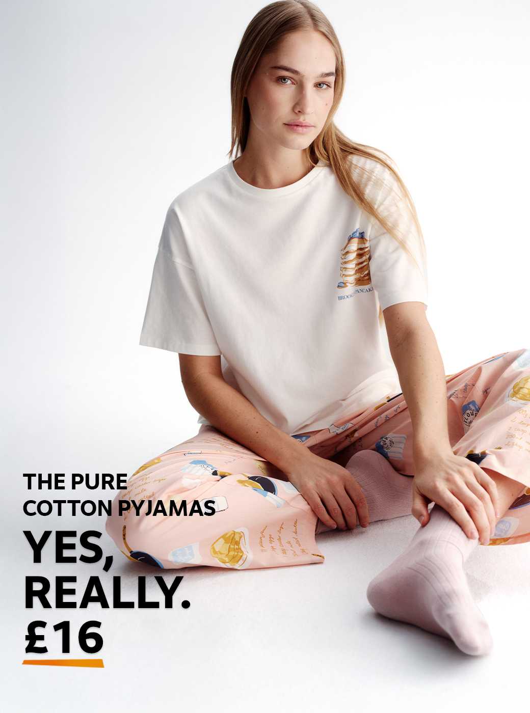 The pure cotton pyjamas. Yes, really. £16.