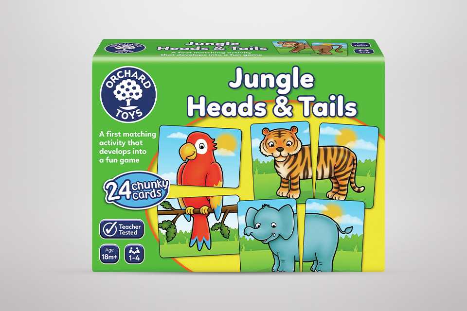 Orchard Toys Jungle Heads & Tails.