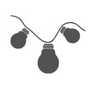 String lights icon.