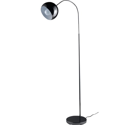 Buy HOME Curva Floor Lamp Black Chrome at Argos.co.uk Your Online