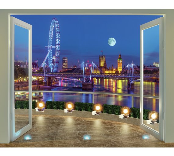 Buy Walltastic London Skyline Wallpaper Mural at Argos.co.uk Your Online Shop for Murals and