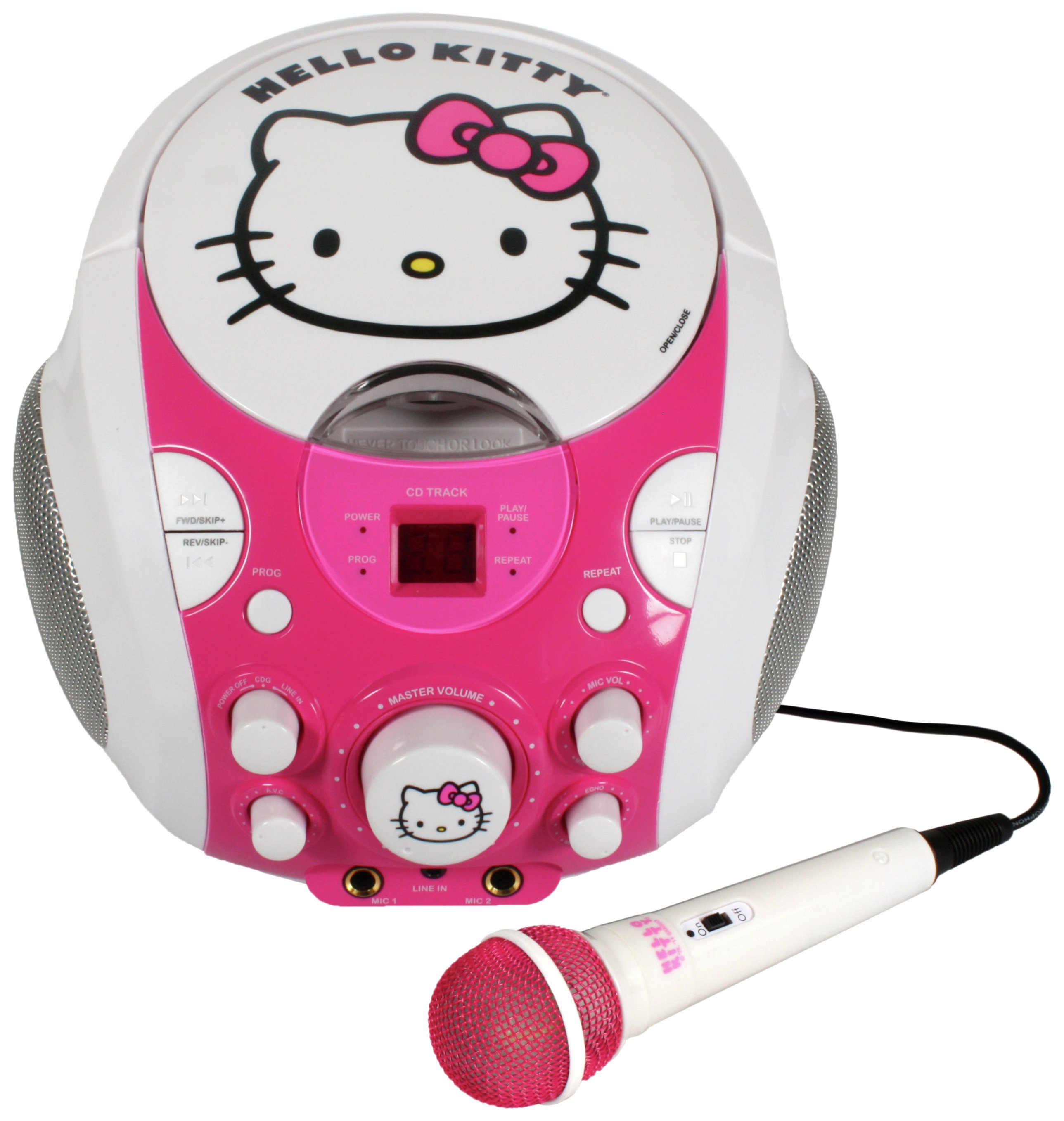 Hello Kitty Portable CDG Karaoke Machine. Review Review Electronics