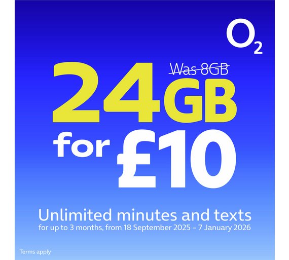 Buy O2 Triple SIM Card at Argos.co.uk Your Online Shop for Mobile