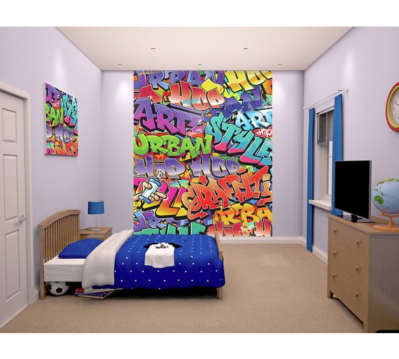 Buy Walltastic Graffitti Wallpaper Mural at Argos.co.uk Your Online
