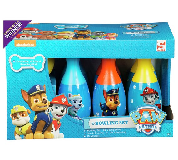 Buy Paw Patrol Bowling Set at Argos.co.uk Your Online Shop for