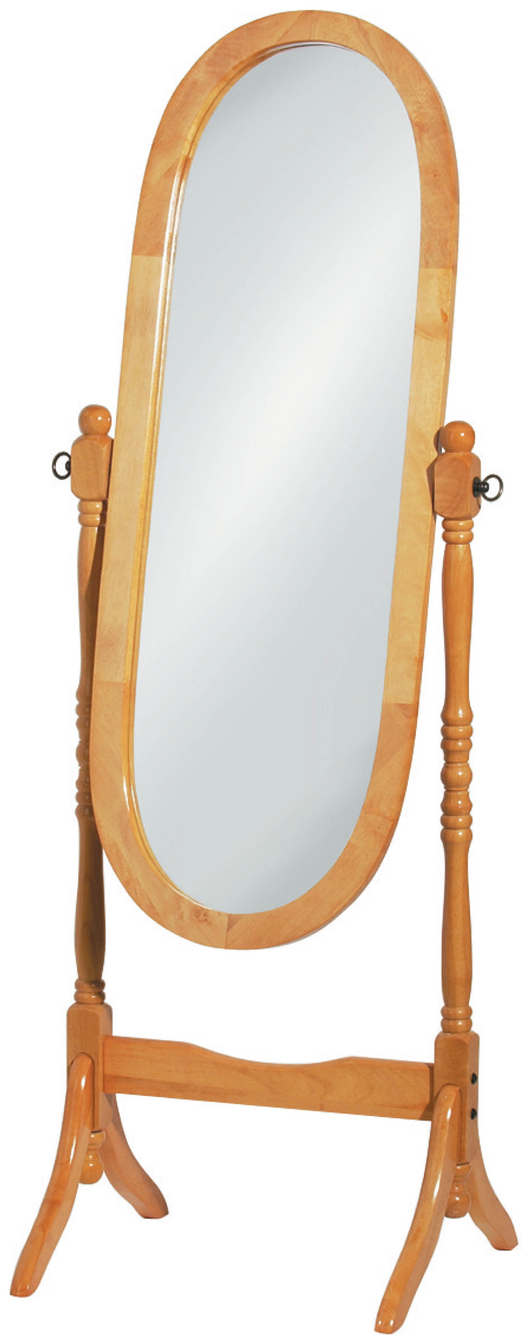 Premier Housewares Oval Wooden Frame Cheval Mirror review