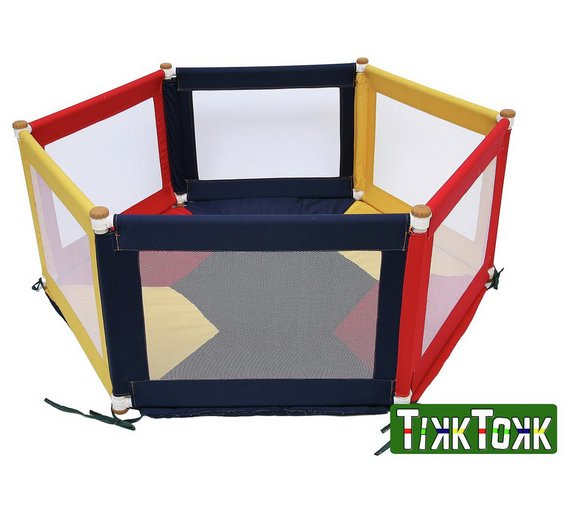 Buy Liberty House Toys TikkTokk Fabric Playpen Hex/Colours at Argos.co