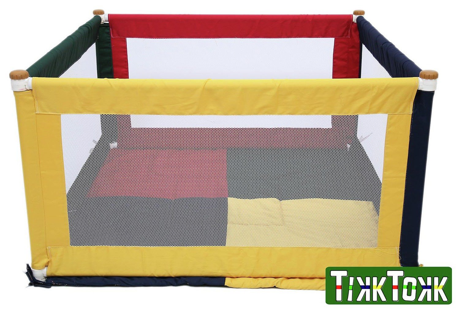 Liberty House Toys TikkTokk Fabric Playpen Square/Colour. Review