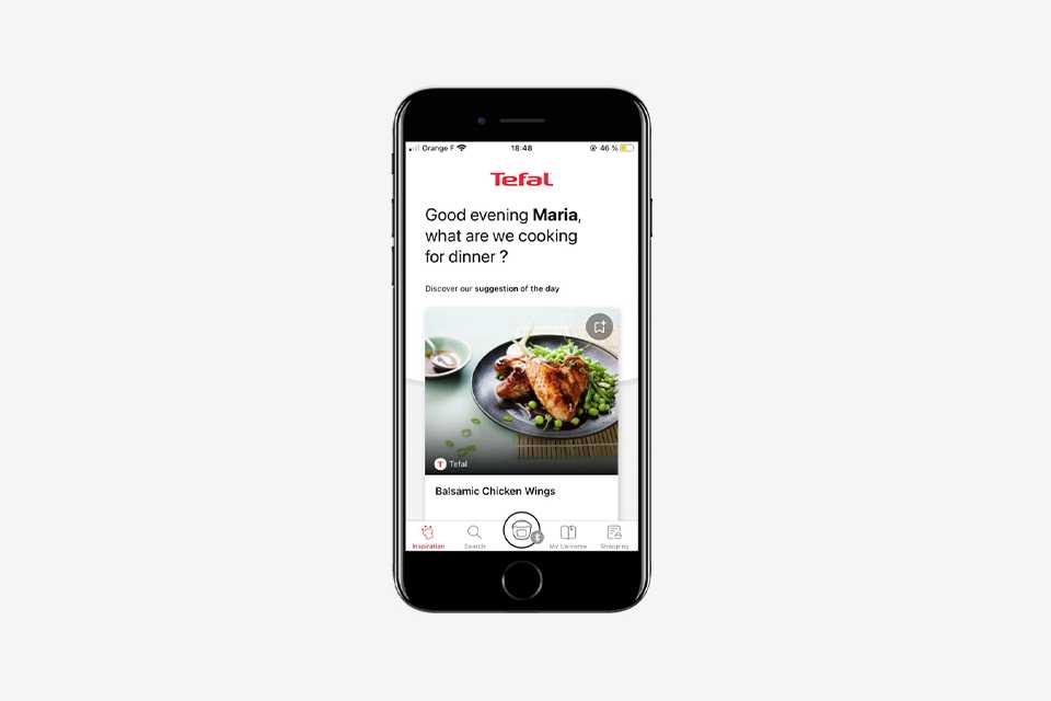 The Tefal app logo.