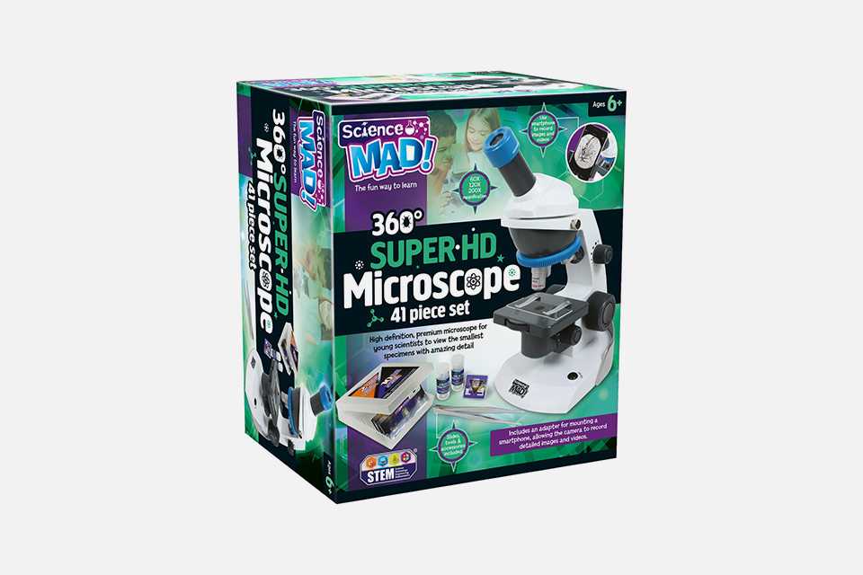 Science Mad Super HD Microscope.