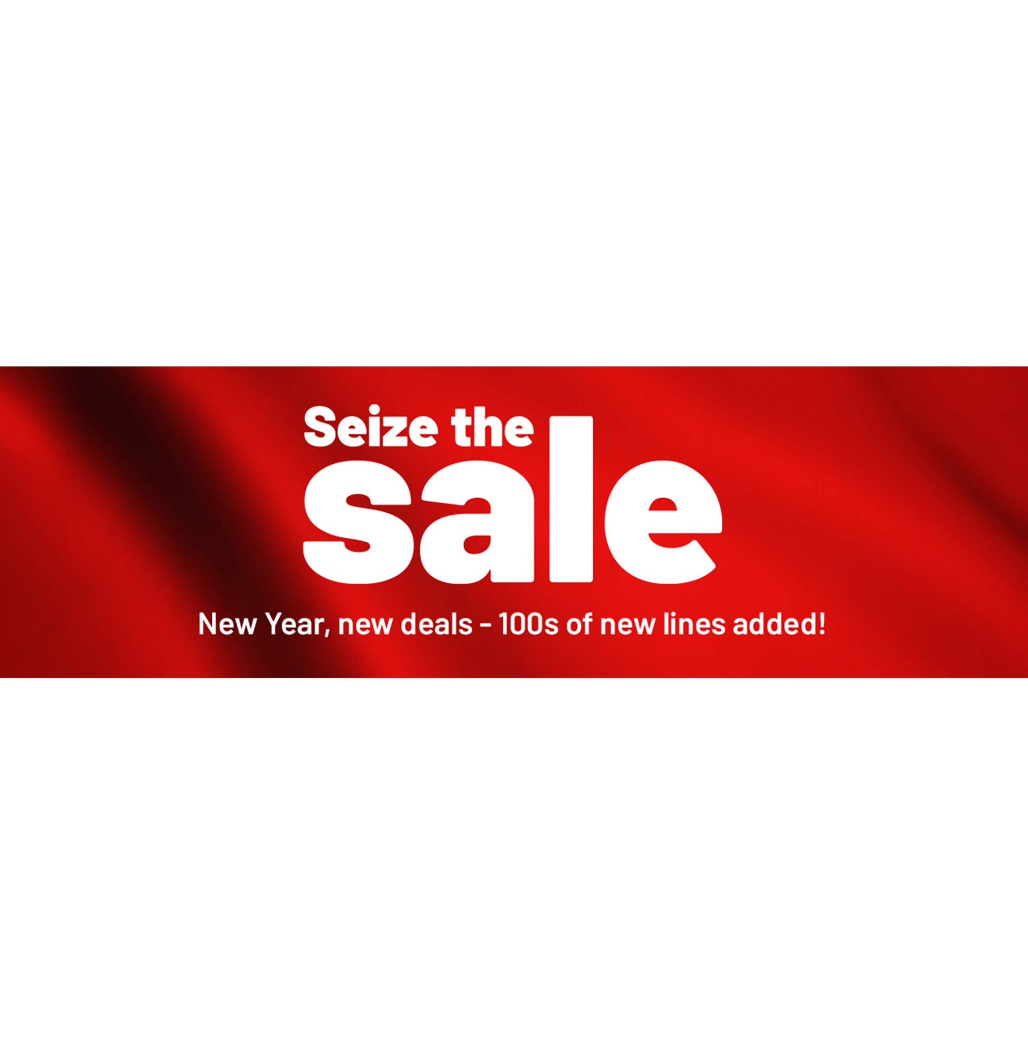New Year, new deals - 100s of new lines added!
